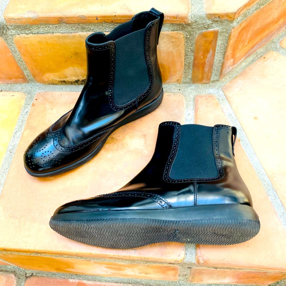 Hogan Black Ankle Boots